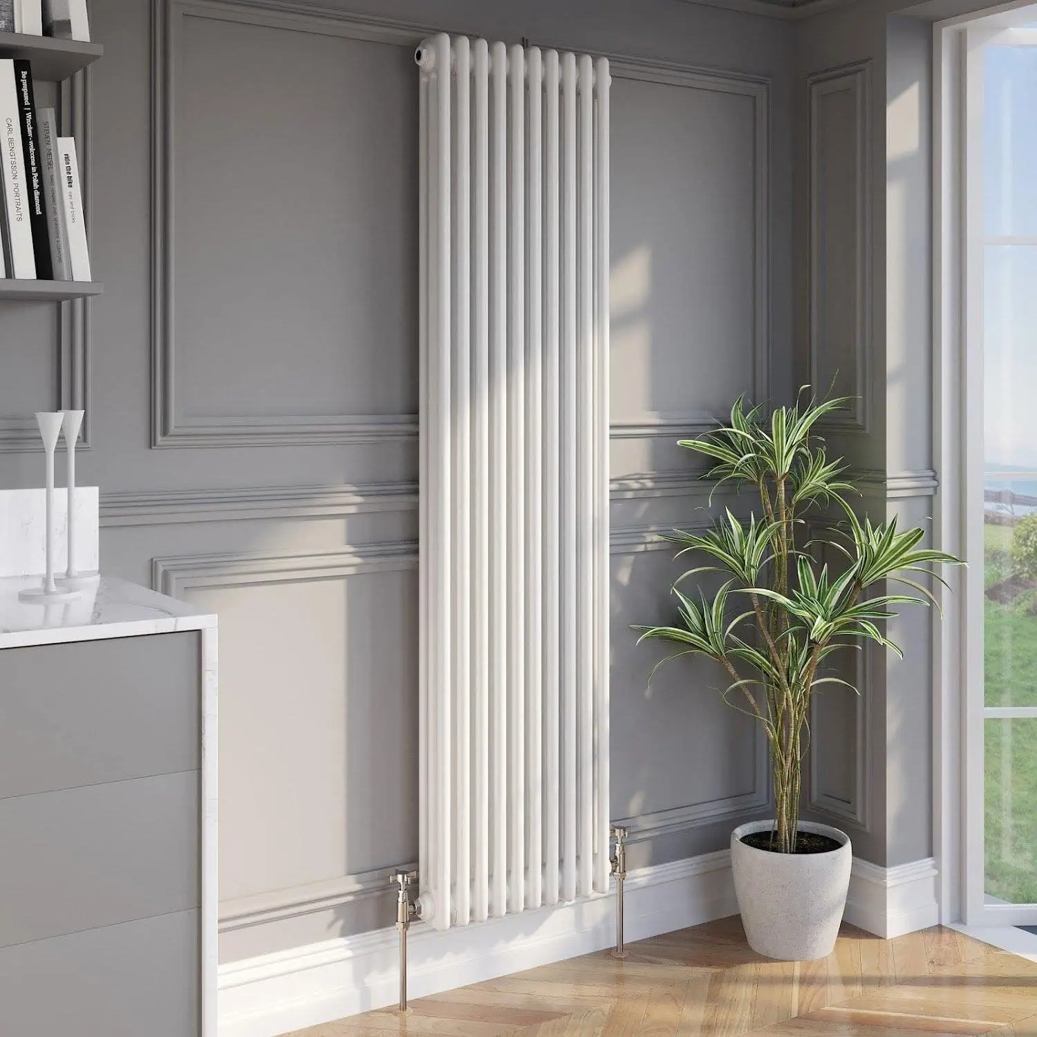Column radiator water heating design hou
Column radiator water heating design hou
