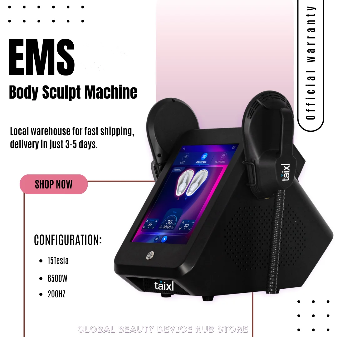 Professional EMS 2handles RF Machine 2025 Portable Hiemt Ems Muscle Stimulator Body Sculpting Machine
Professional EMS 2handles RF Machine 2025 Portable Hiemt Ems Muscle Stimulator Body Sculpting Machine