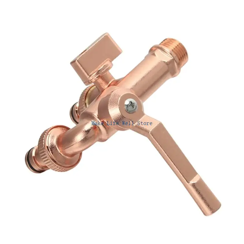 Strong Metal Water Valves Double Port Designing for Garden Balcony Laundry Area
Strong Metal Water Valves Double Port Designing for Garden Balcony Laundry Area