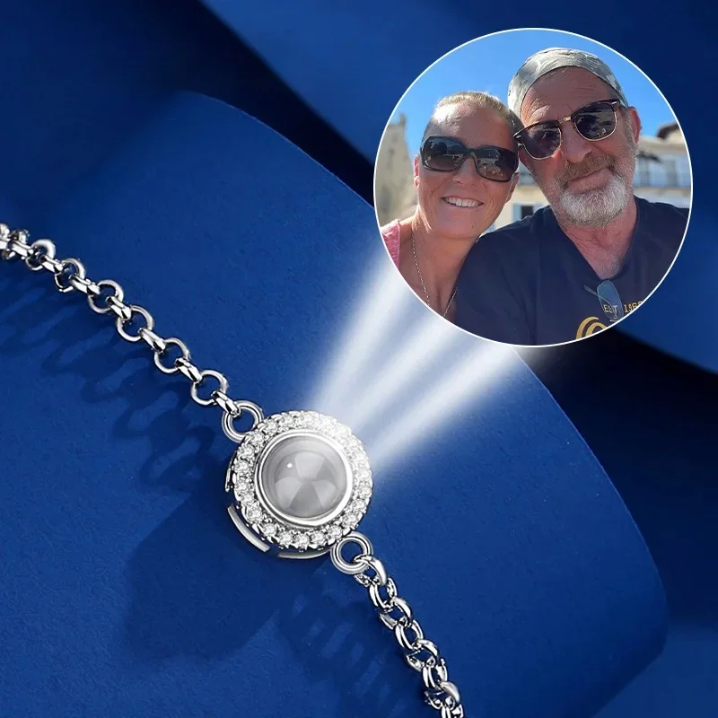 Personalized Custom Photo Projection Men And Women Bracelets Family Photos Couples Friends Pets Happy Memories Collection Jewelr
Personalized Custom Photo Projection Men And Women Bracelets Family Photos Couples Friends Pets Happy Memories Collection Jewelr