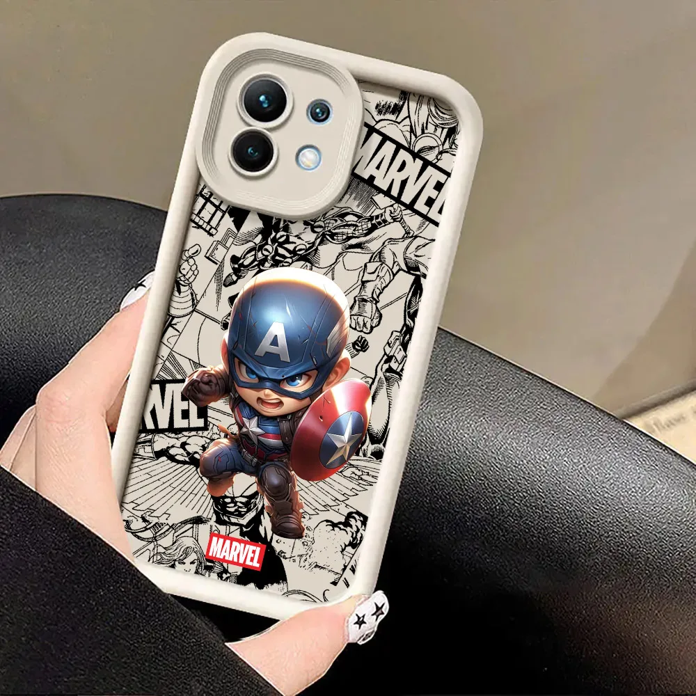 COOL Cute Marvel Ironman Spiderman Phone Case for Xiaomi Mi 13T 14T 15 15T Pro 17 Ultra Poco M7 M8 F8 F7 X6 X7 X8 Pro Max Cover
COOL Cute Marvel Ironman Spiderman Phone Case for Xiaomi Mi 13T 14T 15 15T Pro 17 Ultra Poco M7 M8 F8 F7 X6 X7 X8 Pro Max Cover