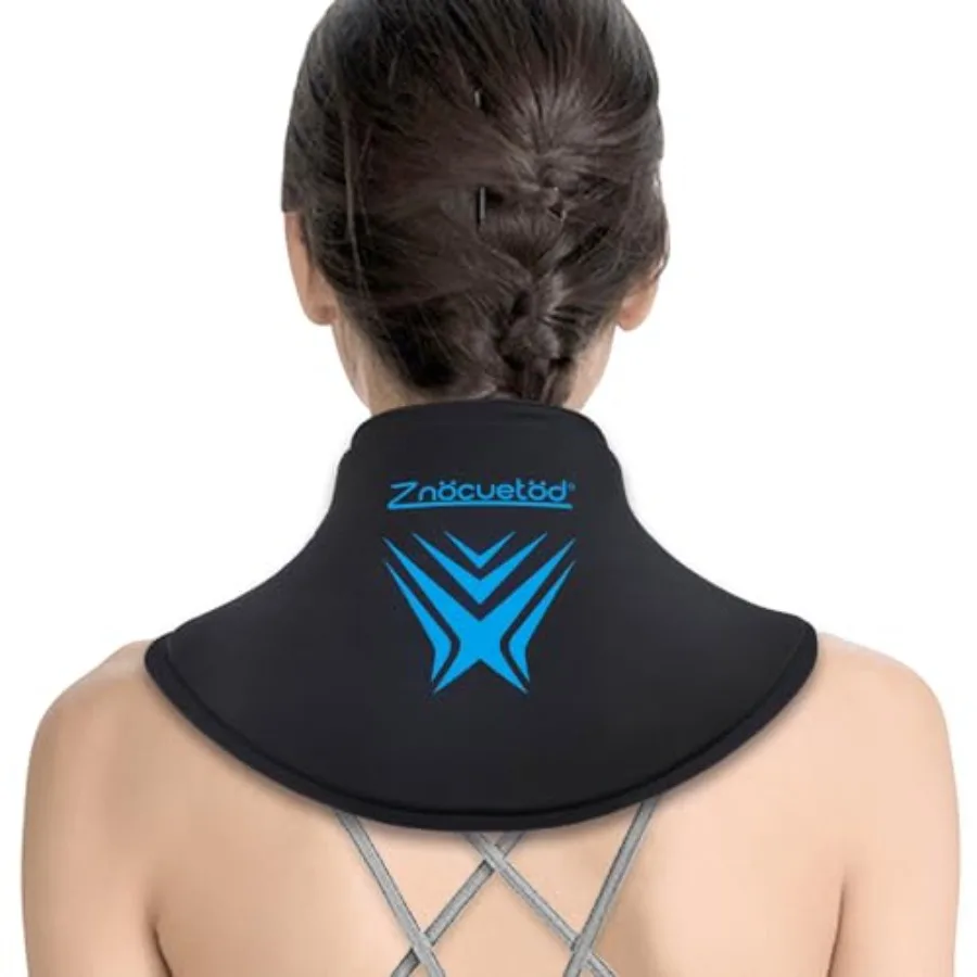 Neck Ice Pack Wrap Reusable Gel Ice Packs for Cervical Injuries Pain Relief, Flexible Cold Hot Compress Therapy for Shoulder Sw
Neck Ice Pack Wrap Reusable Gel Ice Packs for Cervical Injuries Pain Relief, Flexible Cold Hot Compress Therapy for Shoulder Sw