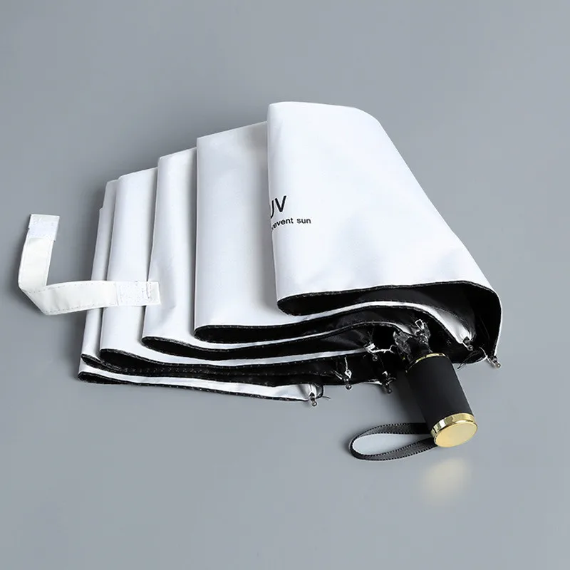 3 Folding Sun Umbrella Black Coating Sunscreen Anti-UV Parasol Simple Female Korean Rainy Man Woman Umbrella
3 Folding Sun Umbrella Black Coating Sunscreen Anti-UV Parasol Simple Female Korean Rainy Man Woman Umbrella