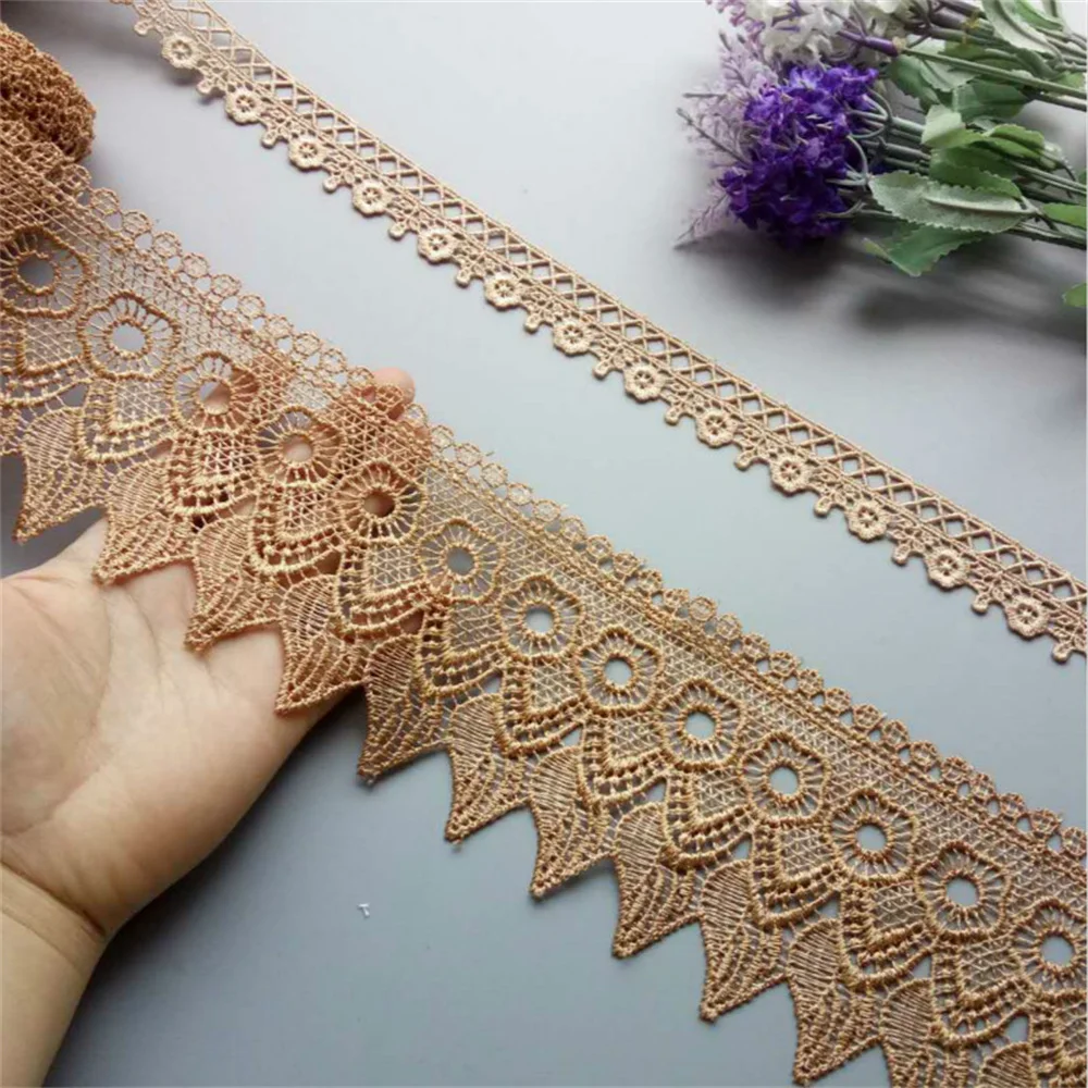 2 Yard Gold Flowers Embroidered Lace Trim Ribbon Applique Fabric Sewing Craft DIY Vintage Crochet Wedding Bridal Dress New
2 Yard Gold Flowers Embroidered Lace Trim Ribbon Applique Fabric Sewing Craft DIY Vintage Crochet Wedding Bridal Dress New