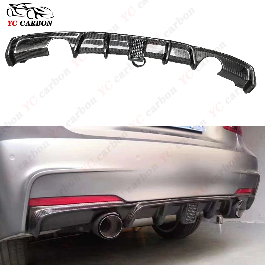 For BMW 3 series F30 F35 2012-2019 Carbon Fiber Car Rear Bumper Diffuser Rear Splitters Spoiler Back lip Auto Parts Body Kit
For BMW 3 series F30 F35 2012-2019 Carbon Fiber Car Rear Bumper Diffuser Rear Splitters Spoiler Back lip Auto Parts Body Kit