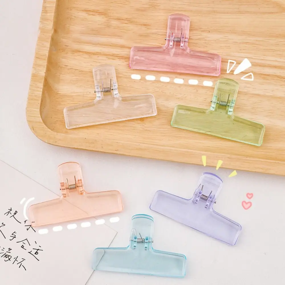 New Colorful Binder Clip Transparent Acrylic File Clamps Holder Stationery School Supplies Planner Clip
New Colorful Binder Clip Transparent Acrylic File Clamps Holder Stationery School Supplies Planner Clip