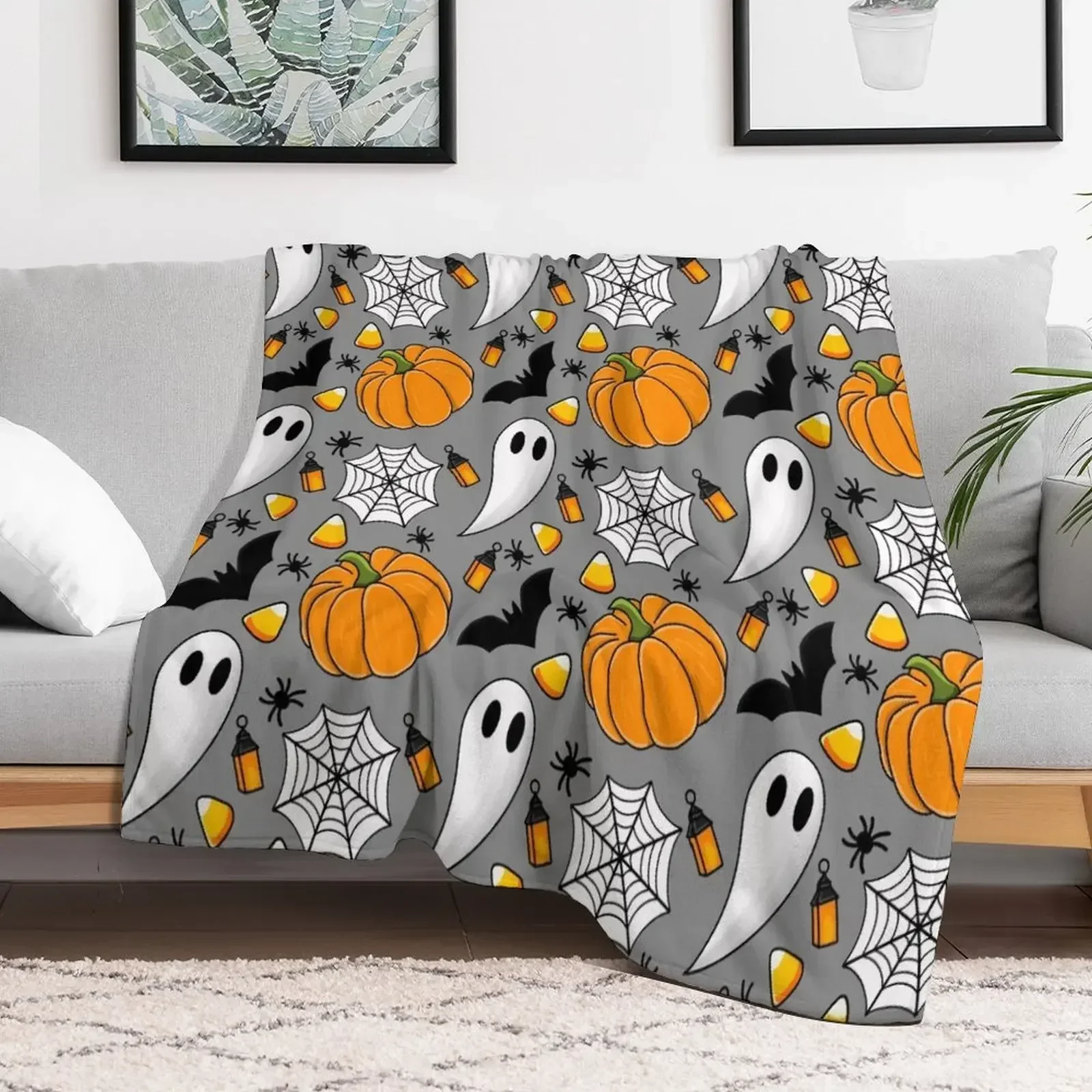 Halloween Patterned Throw Blanket Picnic Blankets Sofas Of Decoration Cute Plaid Blankets
Halloween Patterned Throw Blanket Picnic Blankets Sofas Of Decoration Cute Plaid Blankets