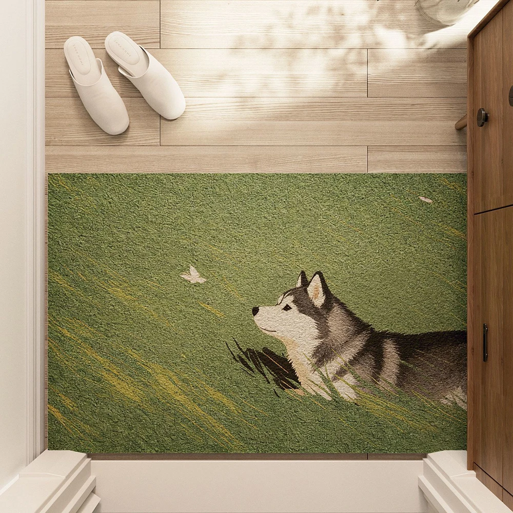 Custom Green Natural Doormat Personalized Dust Resistant Entry Simple Mat for Home Indoor Outdoor Non Slip Washable Rug
Custom Green Natural Doormat Personalized Dust Resistant Entry Simple Mat for Home Indoor Outdoor Non Slip Washable Rug