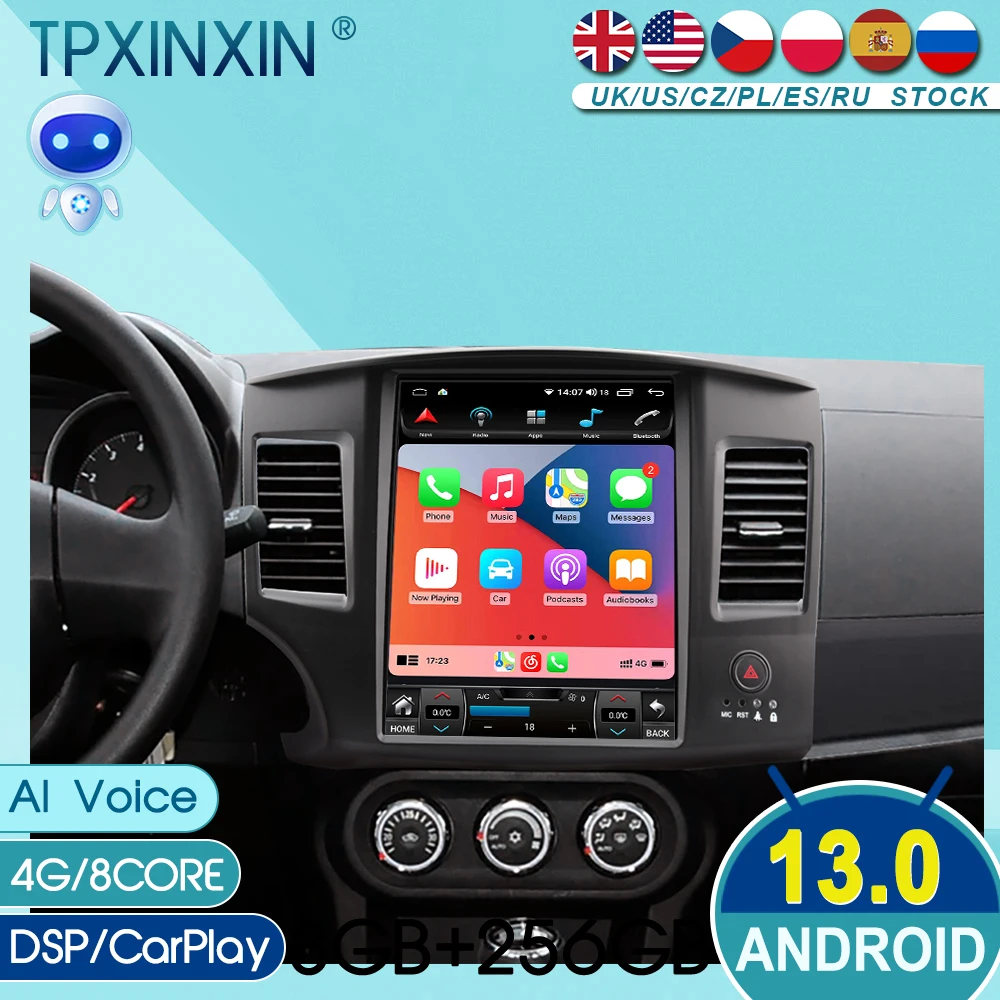 12.1" Auto Andriod 13 Carplay GPS Navigation Screen For Mitsubishi Lancer EX 2010-2015 Car Radio Multimedia Player Head Unit DSP
12.1" Auto Andriod 13 Carplay GPS Navigation Screen For Mitsubishi Lancer EX 2010-2015 Car Radio Multimedia Player Head Unit DSP