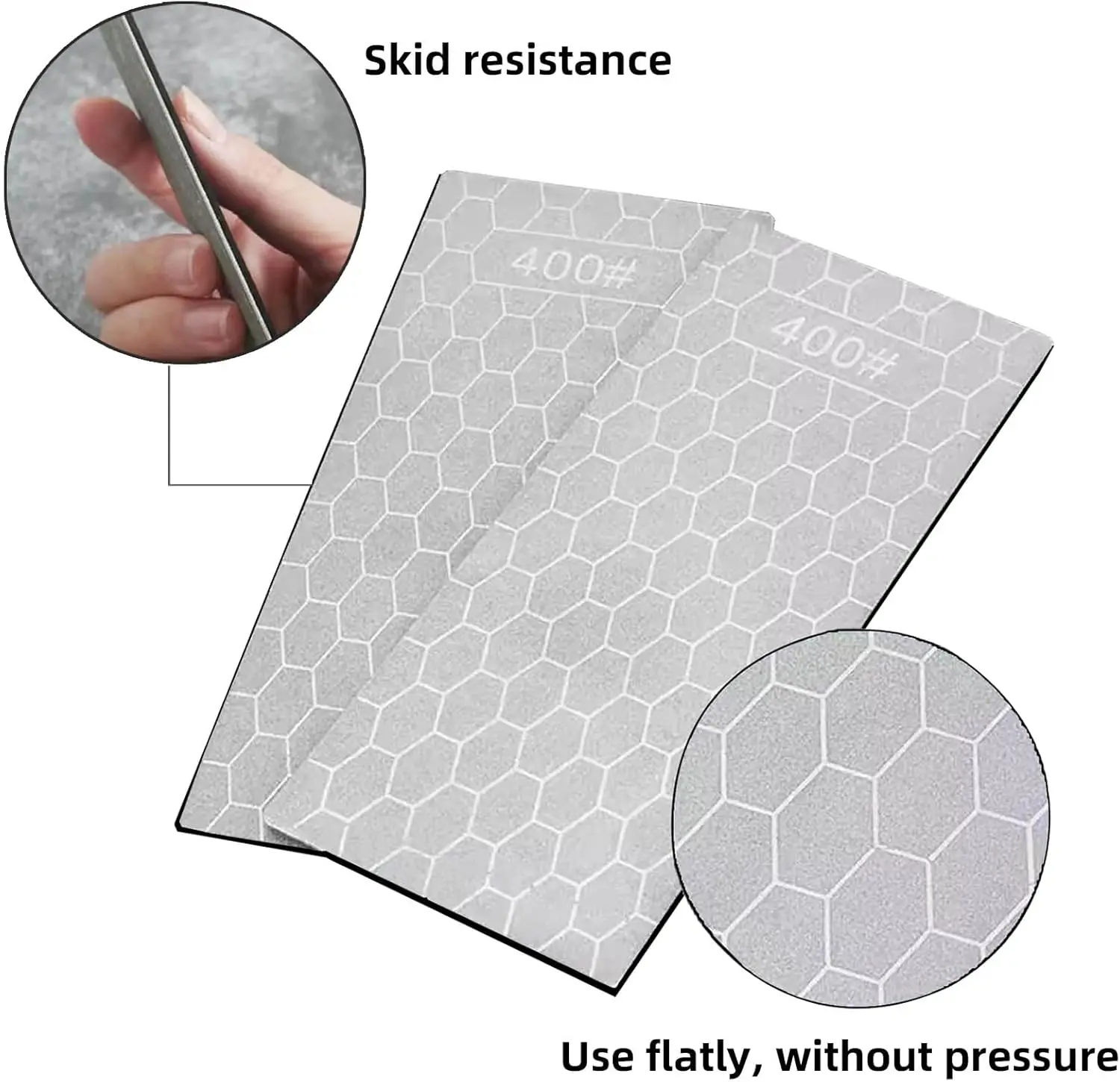 Diamond Stone Knife Sharpener Bar - Whetstone Kitchen Tool for Sharpening Kitchen Knives No Base Required
Diamond Stone Knife Sharpener Bar - Whetstone Kitchen Tool for Sharpening Kitchen Knives No Base Required