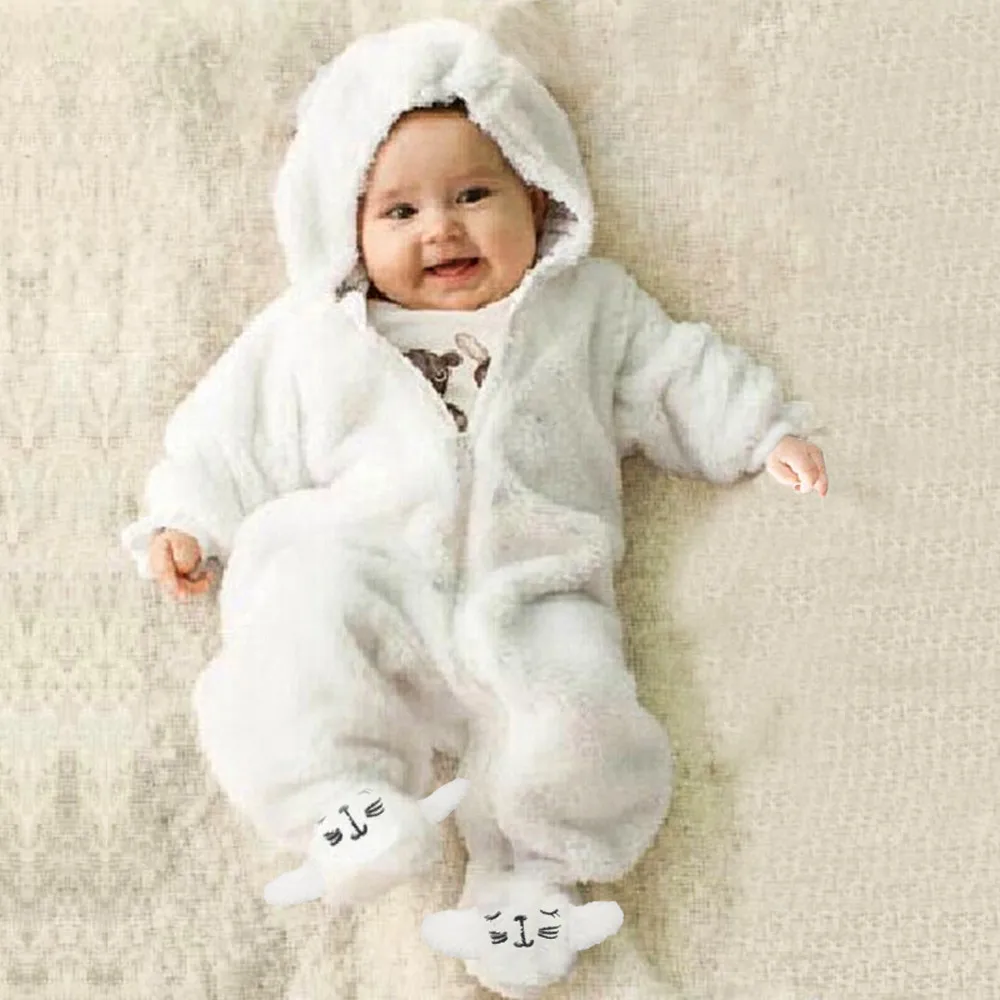 Newborn Baby Boy Girl Kids Bear Hooded Romper Jumpsuit Bodysuit Clothes Outfits Long Sleeve Playsuit Toddler One-piece Outfit
Newborn Baby Boy Girl Kids Bear Hooded Romper Jumpsuit Bodysuit Clothes Outfits Long Sleeve Playsuit Toddler One-piece Outfit