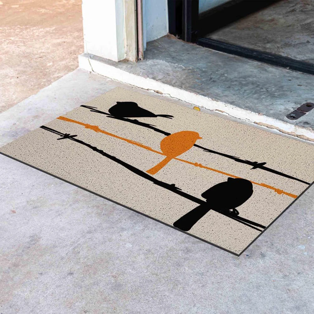 Personalized Three Little Birds Doormat Anti Skid Mat Cute Entryway Welcome Non Slip Easy Clean Rug Nature Inspired Outdoor
Personalized Three Little Birds Doormat Anti Skid Mat Cute Entryway Welcome Non Slip Easy Clean Rug Nature Inspired Outdoor