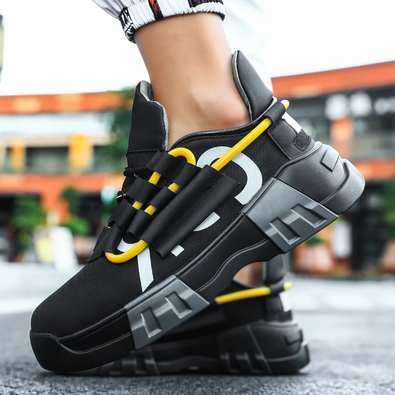 Punk Platform Sneakers Vulcanized Men Street Style Casual Brand Walking Good Quality Red Men's Sneakers Shoes Male Yellow
Punk Platform Sneakers Vulcanized Men Street Style Casual Brand Walking Good Quality Red Men's Sneakers Shoes Male Yellow