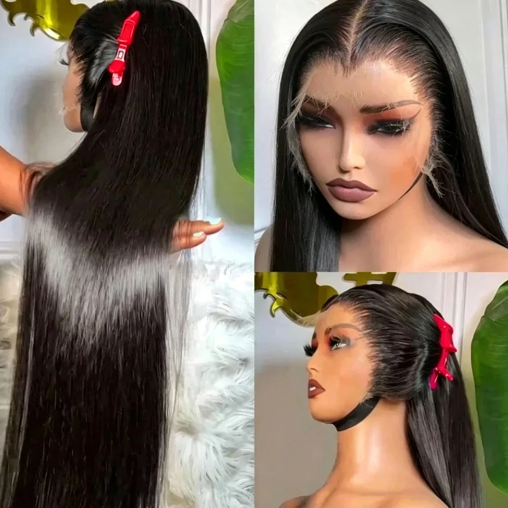 Straight Lace Front Wigs Human Hair 34 36 Inch 13x4 13x6 Lace Frontal Wig 250% Density Wear And Go 5x5 Pre Plucked Lace Glueless Wigs Human Hair 28 30 Inch For Women Natural Black Wig
Straight Lace Front Wigs Human Hair 34 36 Inch 13x4 13x6 Lace Frontal Wig 250% Density Wear And Go 5x5 Pre Plucked Lace Glueless Wigs Human Hair 28 30 Inch For Women Natural Black Wig