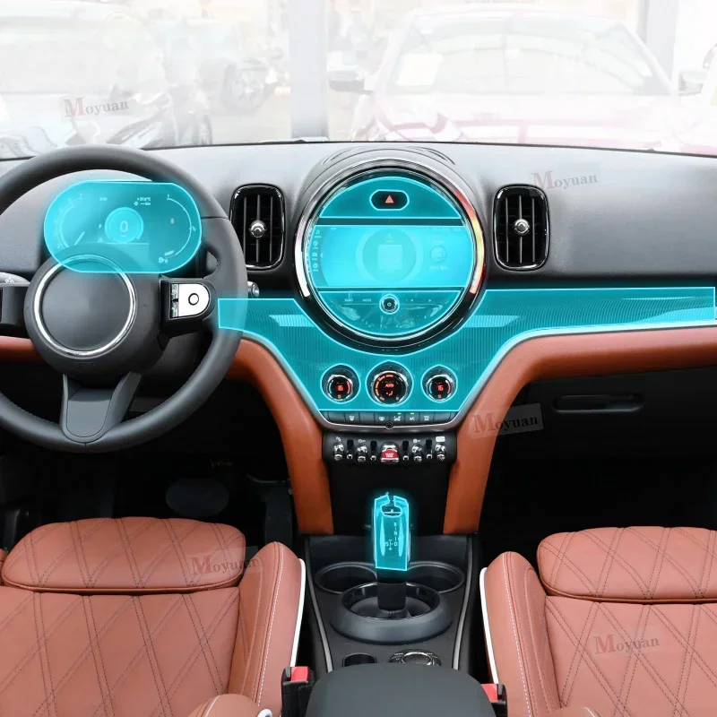 For MINI Countryman 2021-2023 Gearbox Panel Navigation Screen Automotive Interior TPU Protective Film Anti-Scratch Sticker
For MINI Countryman 2021-2023 Gearbox Panel Navigation Screen Automotive Interior TPU Protective Film Anti-Scratch Sticker