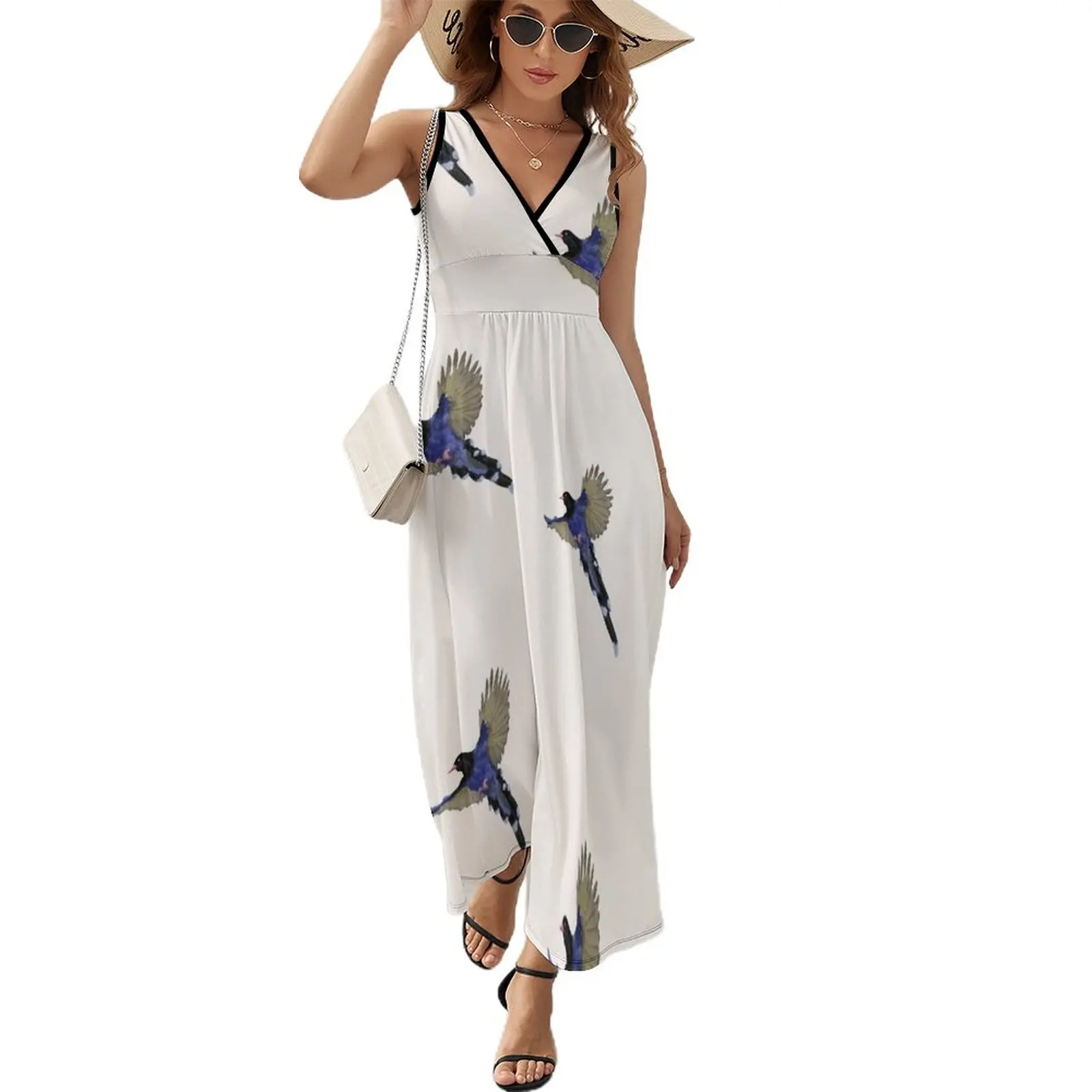FORMOSAN BLUE MAGPIE Sleeveless Dress Long dress women's summer dress 2024 beach Dresses gala
FORMOSAN BLUE MAGPIE Sleeveless Dress Long dress women's summer dress 2024 beach Dresses gala