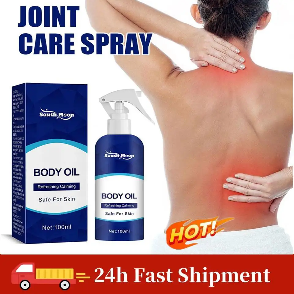 100ml Joint Care Spray Lumber Spine Muscle Arthritis Backache Spray Pain Tendons Muscle Therapy Spray Care Ache Massage Rel TRBU
100ml Joint Care Spray Lumber Spine Muscle Arthritis Backache Spray Pain Tendons Muscle Therapy Spray Care Ache Massage Rel TRBU