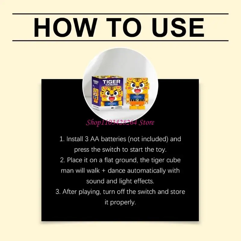 Interactive Tigers Figure Toy That Moves And Dances To Delight Little Playful Electronic Dancing Tigers Robot Toy
Interactive Tigers Figure Toy That Moves And Dances To Delight Little Playful Electronic Dancing Tigers Robot Toy