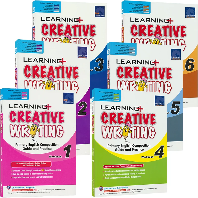 SAP Learning Creative Writing Workbook For 7-12Ages Children Learning Early Education Books Volumes of English Excercises Book
SAP Learning Creative Writing Workbook For 7-12Ages Children Learning Early Education Books Volumes of English Excercises Book
