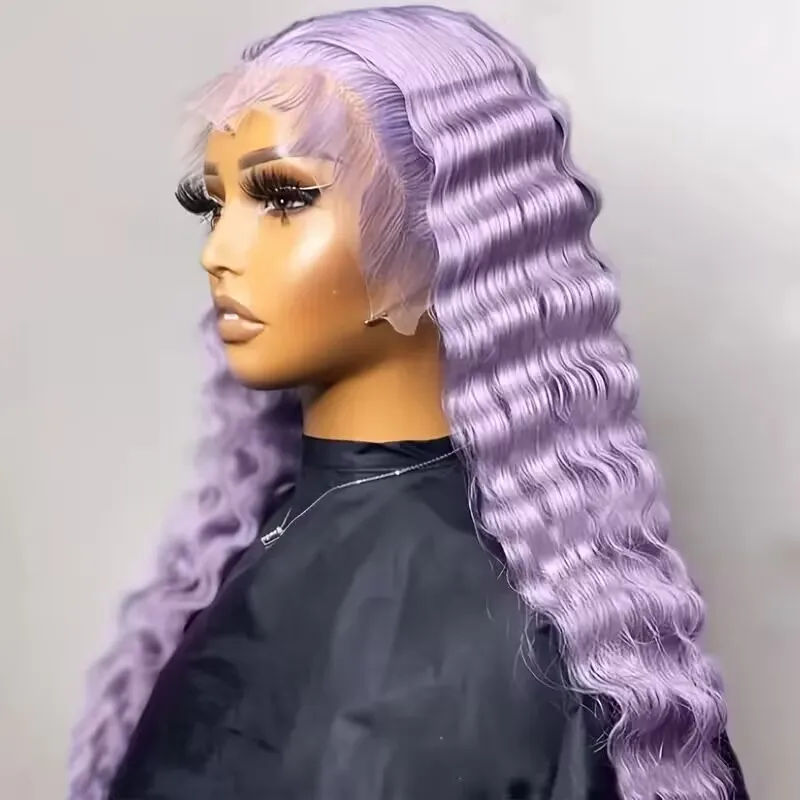 13x4 Purple Lace Front Wig Loose Curly Wig Middle Part Curly Wig for Women Purple Wave Wigs Synthetic Fiber Glueless Hair Wigs
13x4 Purple Lace Front Wig Loose Curly Wig Middle Part Curly Wig for Women Purple Wave Wigs Synthetic Fiber Glueless Hair Wigs