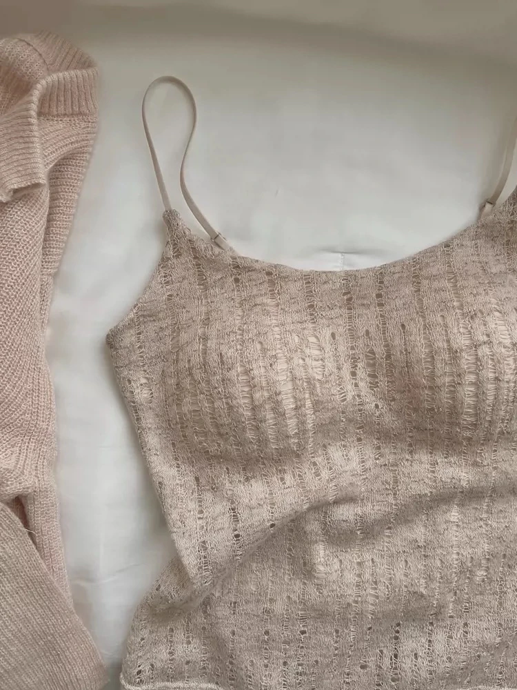Linen Style Thin Summer Tank Top Women's Inner Wear with Chest Pad 2026 New Design Outerwear Ready to Wear Beautiful Back
Linen Style Thin Summer Tank Top Women's Inner Wear with Chest Pad 2026 New Design Outerwear Ready to Wear Beautiful Back