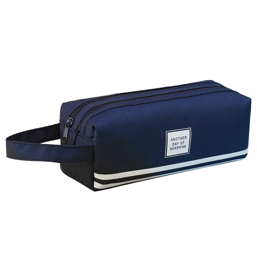 Double Layer Pencil Case Large Capacity Boys Child Canvas Pen Box Storage Bag Zipper Compartment Student Supplies
Double Layer Pencil Case Large Capacity Boys Child Canvas Pen Box Storage Bag Zipper Compartment Student Supplies