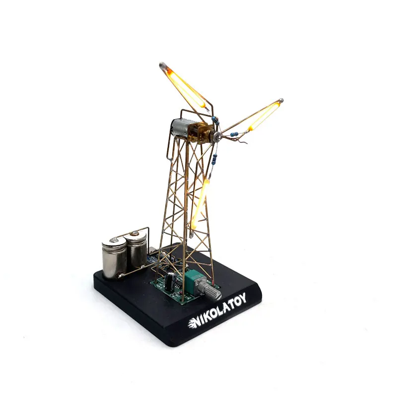 Miniature Rotating Windmill Night Light Model A DIY Desktop Gift with A Strong Technological Feel
Miniature Rotating Windmill Night Light Model A DIY Desktop Gift with A Strong Technological Feel