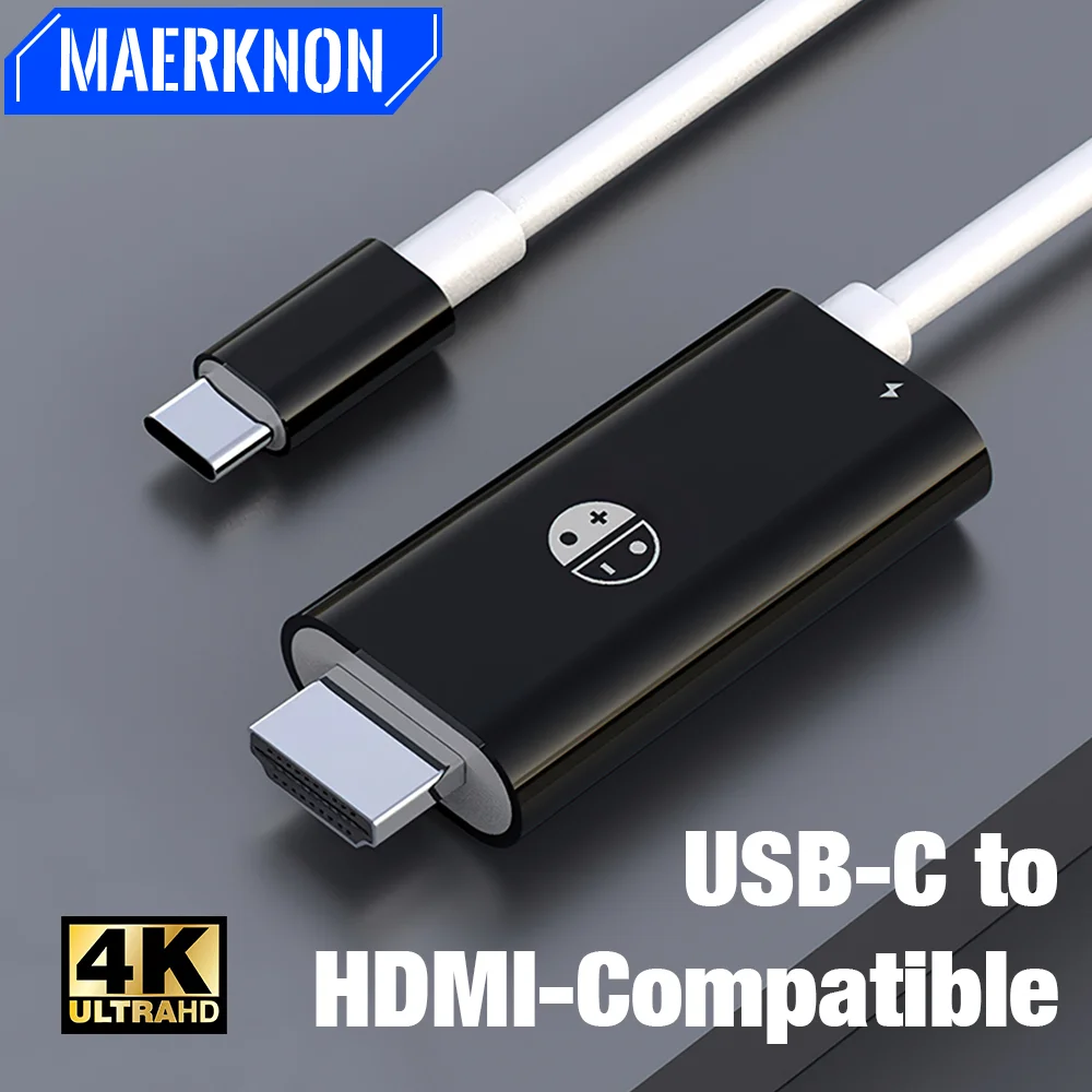 4K30Hz USB C To HDMI Cable 100W 2M/78.74In USB C PD Adapter Cable Charging Compatible with Laptop Tablet Mobile Phone SteamDeck
4K30Hz USB C To HDMI Cable 100W 2M/78.74In USB C PD Adapter Cable Charging Compatible with Laptop Tablet Mobile Phone SteamDeck