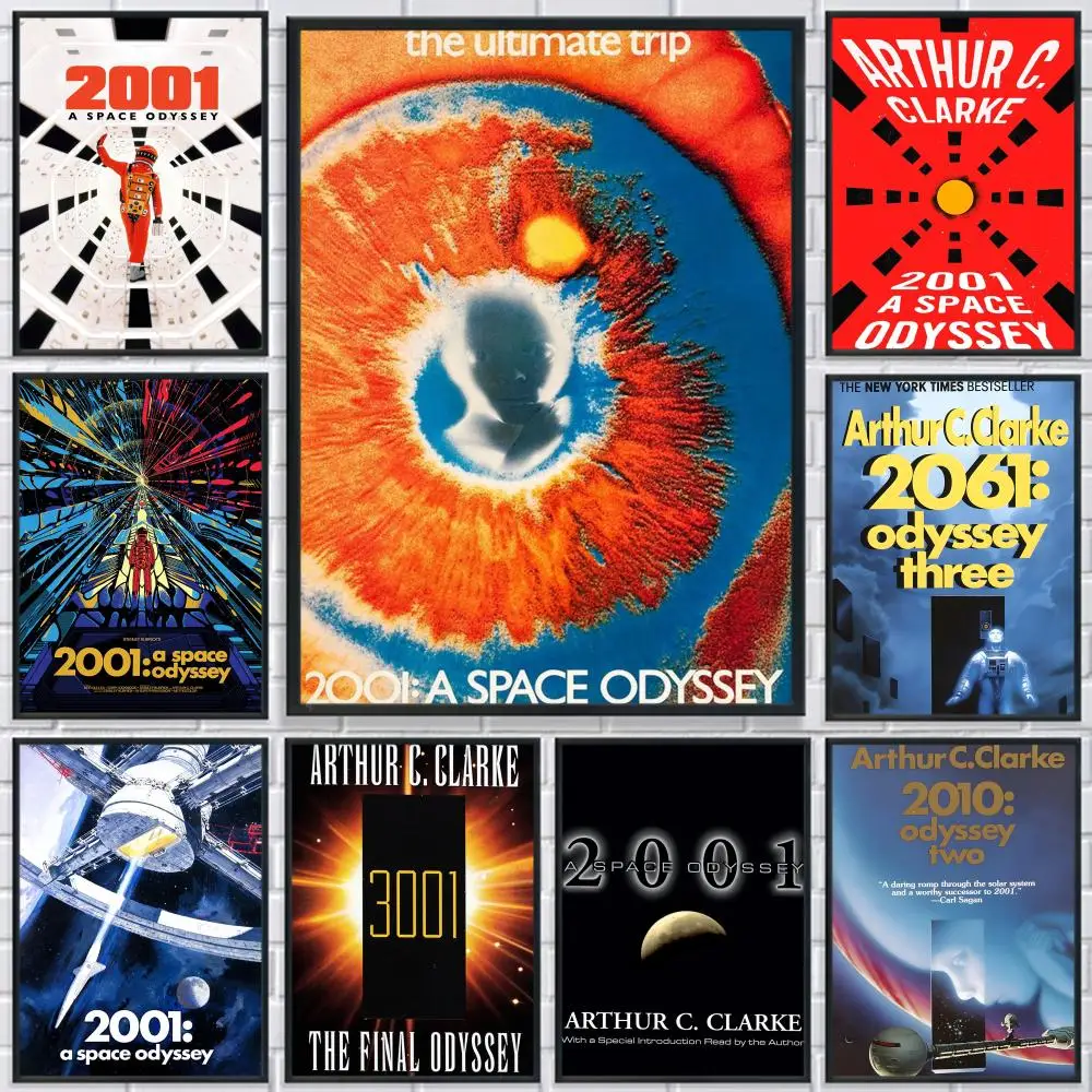 Movie 2001 A Space Odyssey Poster HD Print Personalized Canvas Wall Mural Art Poster Photos for Living Room Home Decor Durable
Movie 2001 A Space Odyssey Poster HD Print Personalized Canvas Wall Mural Art Poster Photos for Living Room Home Decor Durable
