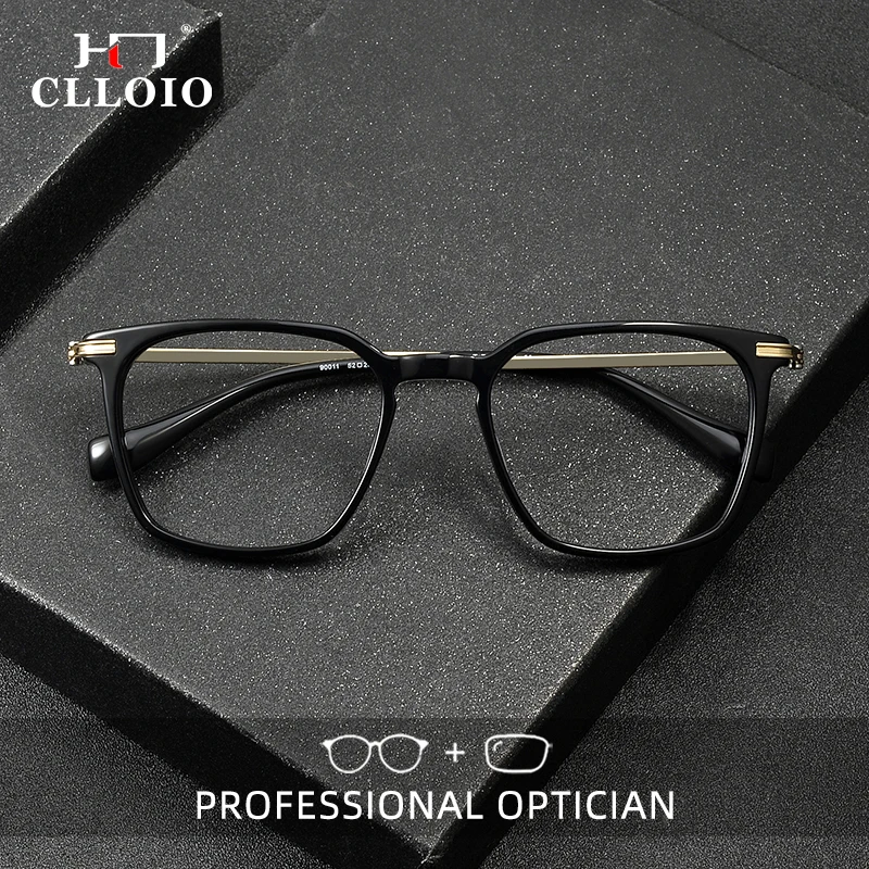 CLLOIO Retro Box Plate Anti Blue Light Glasses for Men and Women Fashion Reading Glasses Prescription Customized Eyeglasses90011
CLLOIO Retro Box Plate Anti Blue Light Glasses for Men and Women Fashion Reading Glasses Prescription Customized Eyeglasses90011