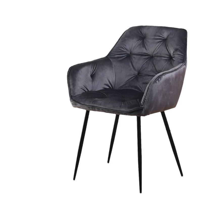 Modern Living Room Cafe Simple Dining Chair Soft Bag Chair Shop Iron Art Leisure
Modern Living Room Cafe Simple Dining Chair Soft Bag Chair Shop Iron Art Leisure