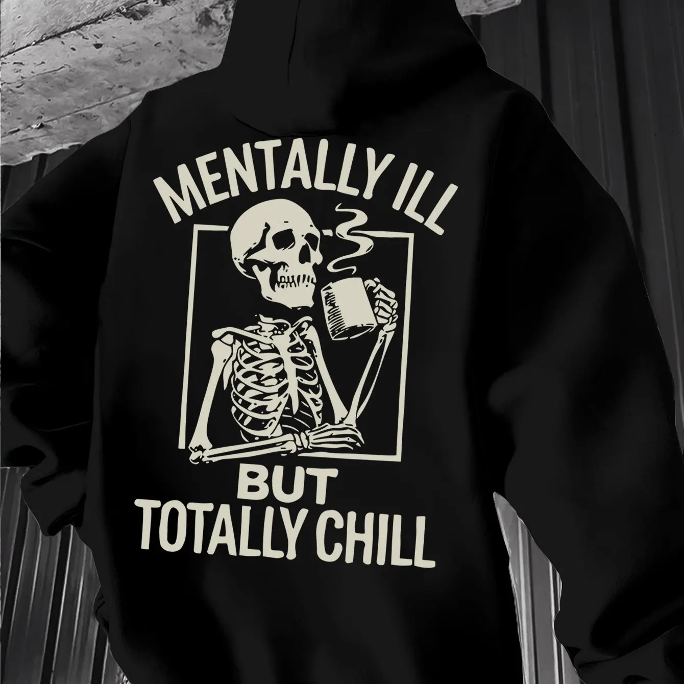 en's Fashion American Street Style Hoodie with Retro Skull & Fun Letter Print, Soft Warm Lining, Ideal for Casual & Sport Wea
en's Fashion American Street Style Hoodie with Retro Skull & Fun Letter Print, Soft Warm Lining, Ideal for Casual & Sport Wea