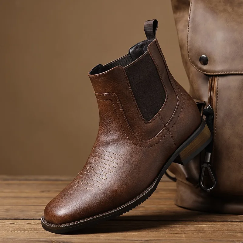 Новые мужские ботинки в стиле ретро с вышивкой, короткие, повседневные, модные, высокие, для бизнеса и отдыха
Новые мужские ботинки в стиле ретро с вышивкой, короткие, повседневные, модные, высокие, для бизнеса и отдыха
