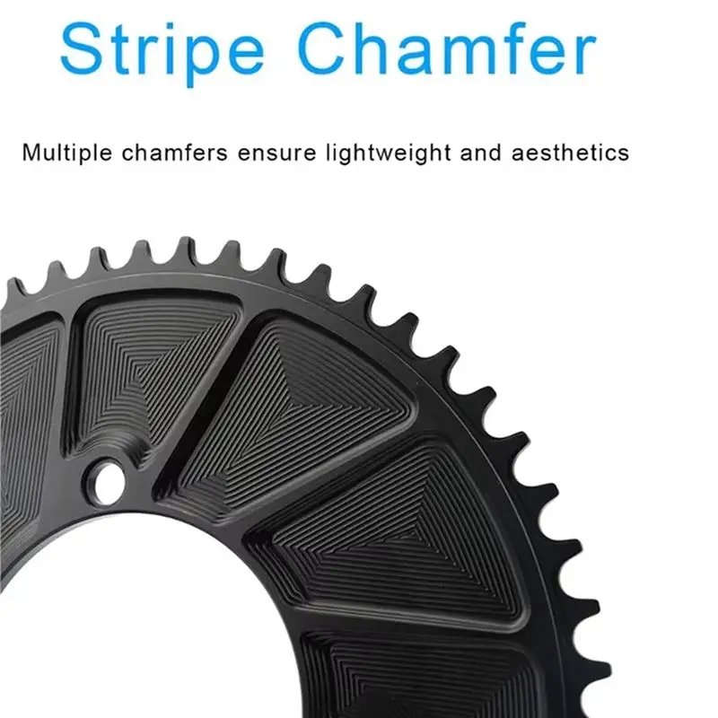 AEF6-Road Bike Chainring 110 BCD, Compatible With 9S 10S 11S 12S, Available In 48T Sizes, Solid Bicycle Chainwheel
AEF6-Road Bike Chainring 110 BCD, Compatible With 9S 10S 11S 12S, Available In 48T Sizes, Solid Bicycle Chainwheel