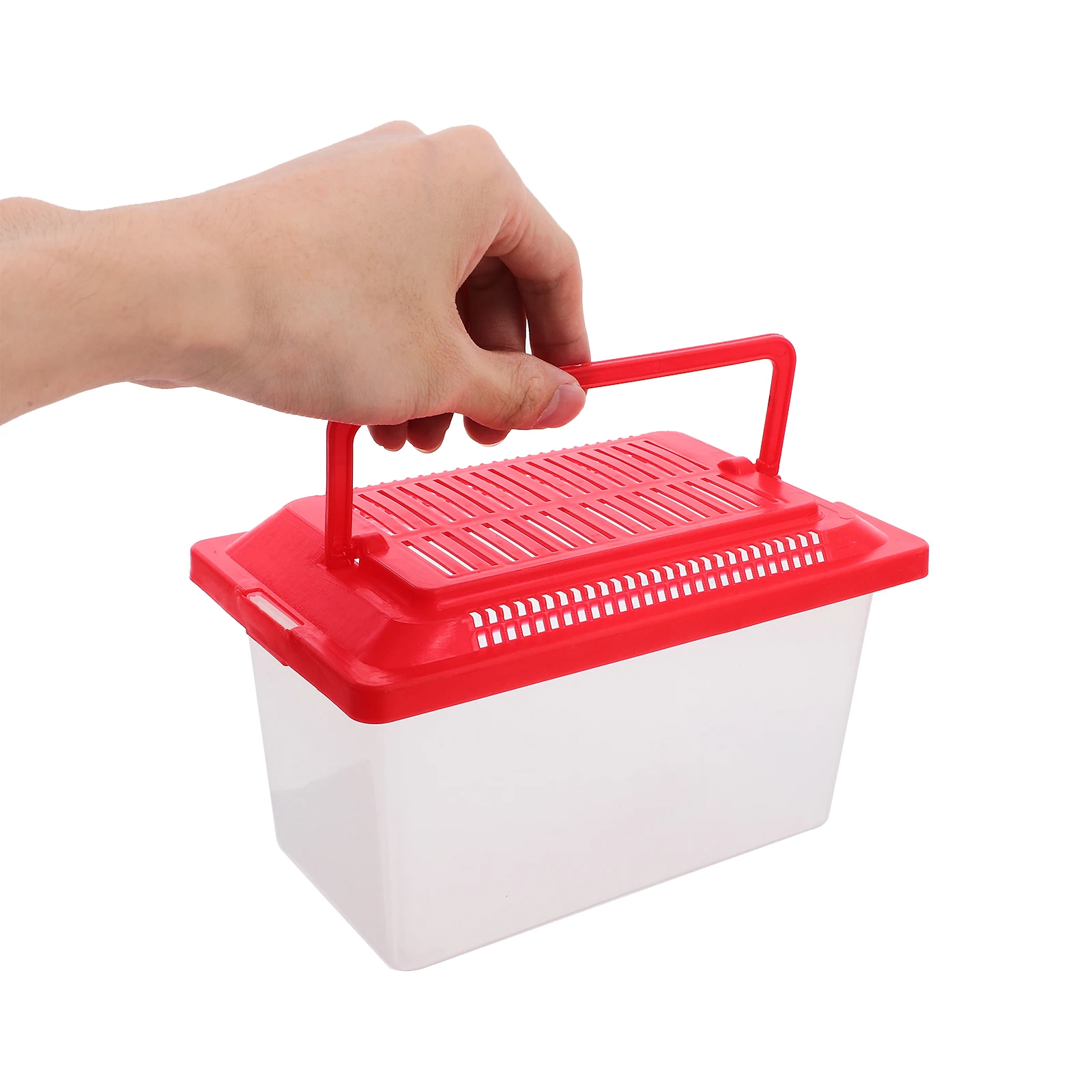 Lightweight Plastic Fish Tank Portable Handheld Aquarium for Turtles Transparent Turtle Holder Easy Cleaning Pet Transport Box
Lightweight Plastic Fish Tank Portable Handheld Aquarium for Turtles Transparent Turtle Holder Easy Cleaning Pet Transport Box