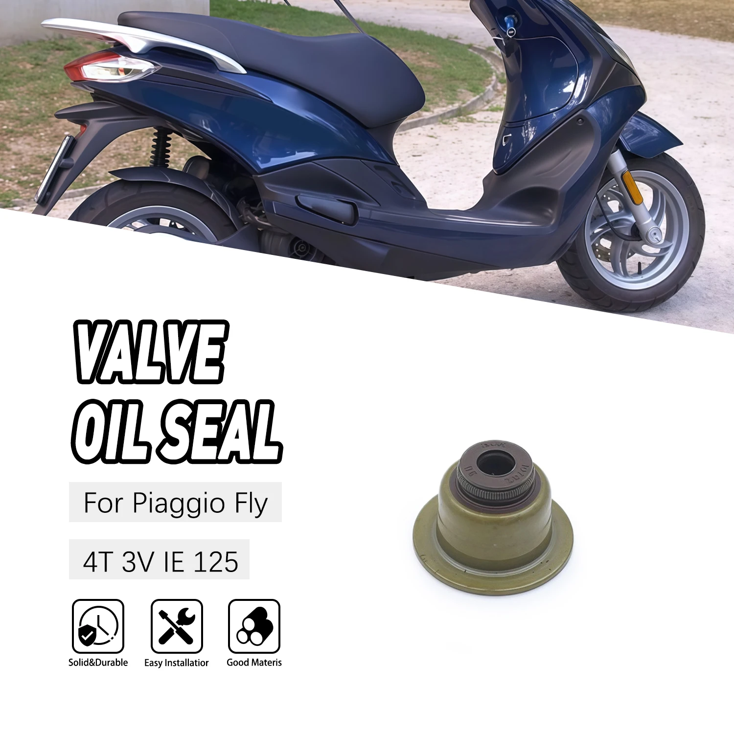 Engine Oil Seal Exhaust Intake Accessories Motorcycle Valve Stem Seal Replacement For Piaggio Fly 4T 3V IE 125
Engine Oil Seal Exhaust Intake Accessories Motorcycle Valve Stem Seal Replacement For Piaggio Fly 4T 3V IE 125