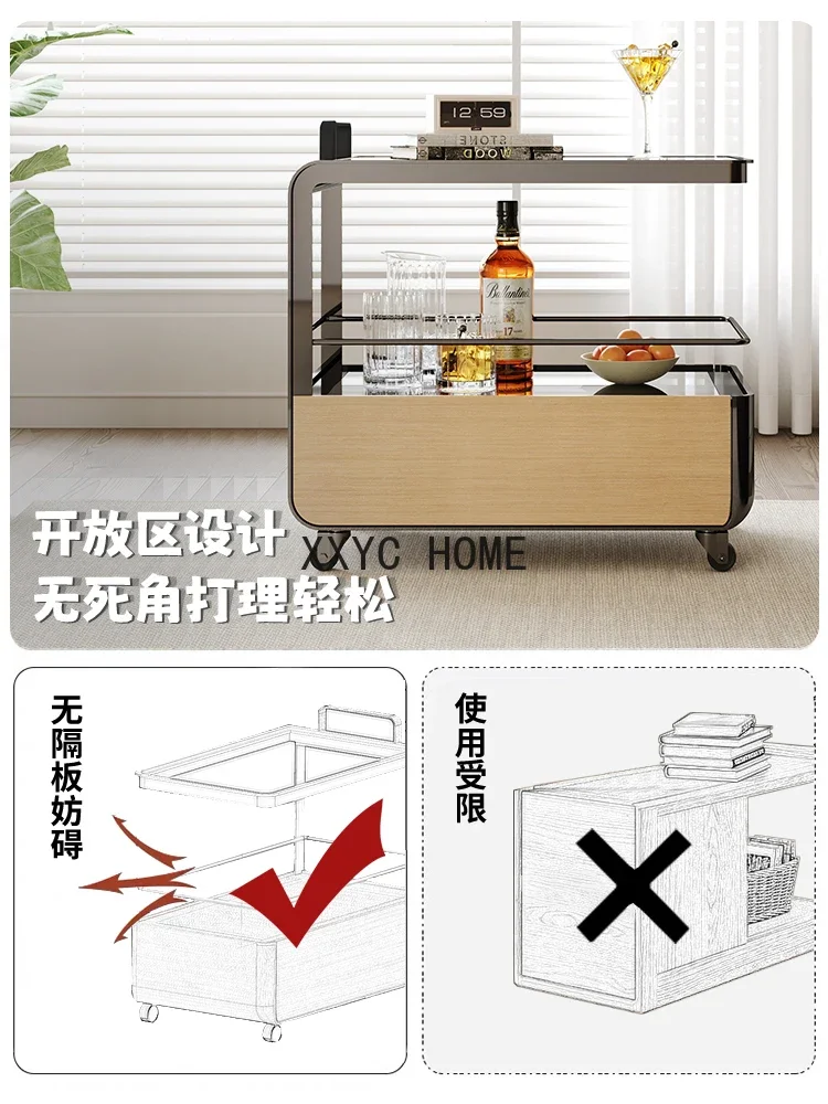 Светильник роскошный высококачественный передвижной кофейный столик с колесами для гостиной
Светильник роскошный высококачественный передвижной кофейный столик с колесами для гостиной