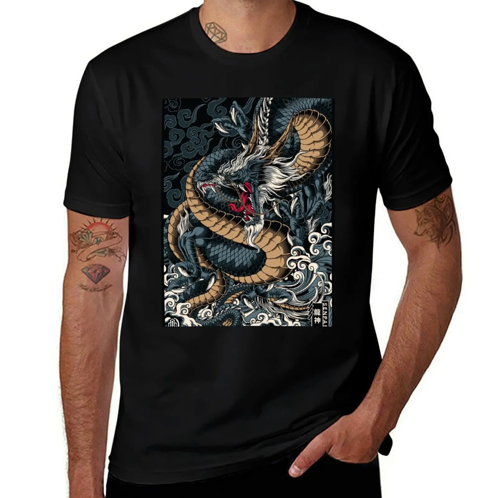 Immortal Dragon T-Shirt man tshirt black cotton t-shirt plain for man package T-Shirt
Immortal Dragon T-Shirt man tshirt black cotton t-shirt plain for man package T-Shirt