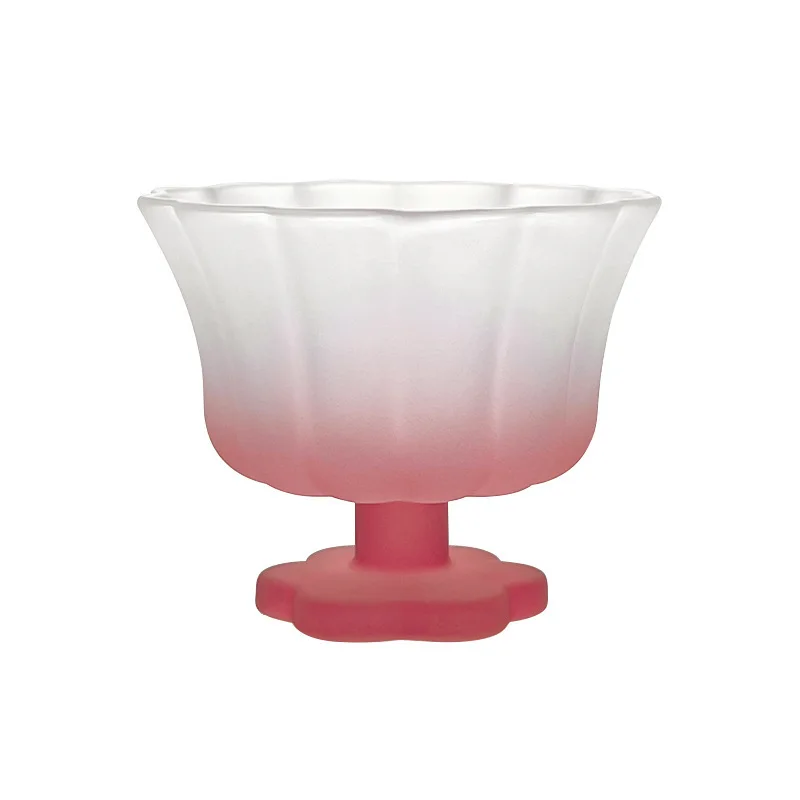 Foot glass, dessert cup, high-value ice cream mousse beverage cup for home use
Foot glass, dessert cup, high-value ice cream mousse beverage cup for home use