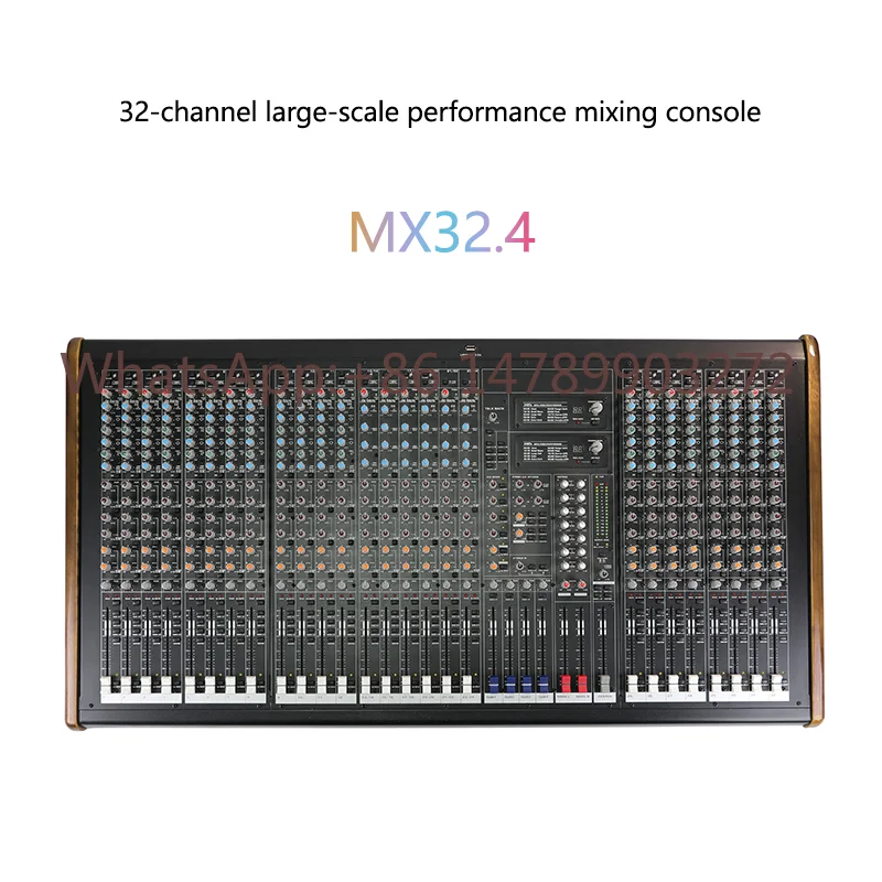 Factory Professional Metal 32-Channel DJ Control Audio Mixing Console with Built-In Effects Full EQ Custom Loops USB Recording
Factory Professional Metal 32-Channel DJ Control Audio Mixing Console with Built-In Effects Full EQ Custom Loops USB Recording