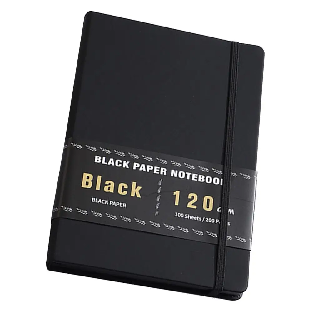 100 Sheets Black Paper Notebook for White Pens Sketching Journal DIY Blank Book Portable Writing Notebooks
100 Sheets Black Paper Notebook for White Pens Sketching Journal DIY Blank Book Portable Writing Notebooks