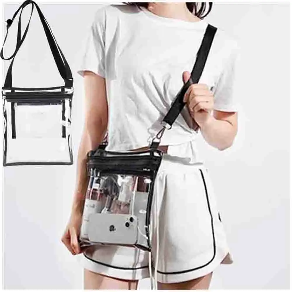 Portable Waterproof Shopping Bag Beach Multifunctional Storage File Bag Large Capacity Go Out Transparent Shoulder Crossbody Bag
Portable Waterproof Shopping Bag Beach Multifunctional Storage File Bag Large Capacity Go Out Transparent Shoulder Crossbody Bag