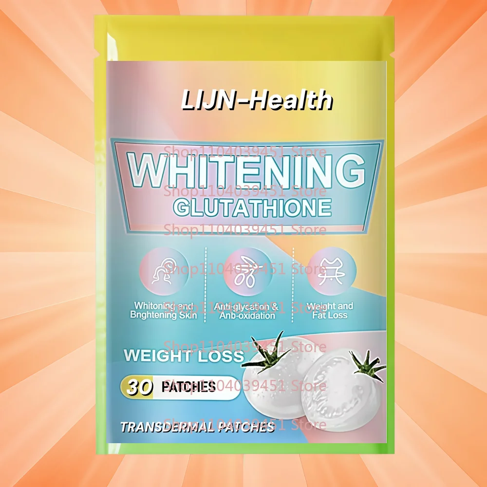 30 Patches L-Glutathion Transdermal Patches With White Tomato,Raspberry for Natural Anti-Aging Skin Whitening
30 Patches L-Glutathion Transdermal Patches With White Tomato,Raspberry for Natural Anti-Aging Skin Whitening