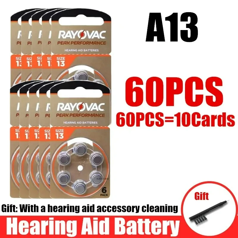 НОВЫЕ 6-60 шт. аккумуляторы для слухового аппарата Zinc Air Rayovac Peak Размер A13 13A 13 P13 PR48 аккумулятор для слухового аппарата
НОВЫЕ 6-60 шт. аккумуляторы для слухового аппарата Zinc Air Rayovac Peak Размер A13 13A 13 P13 PR48 аккумулятор для слухового аппарата