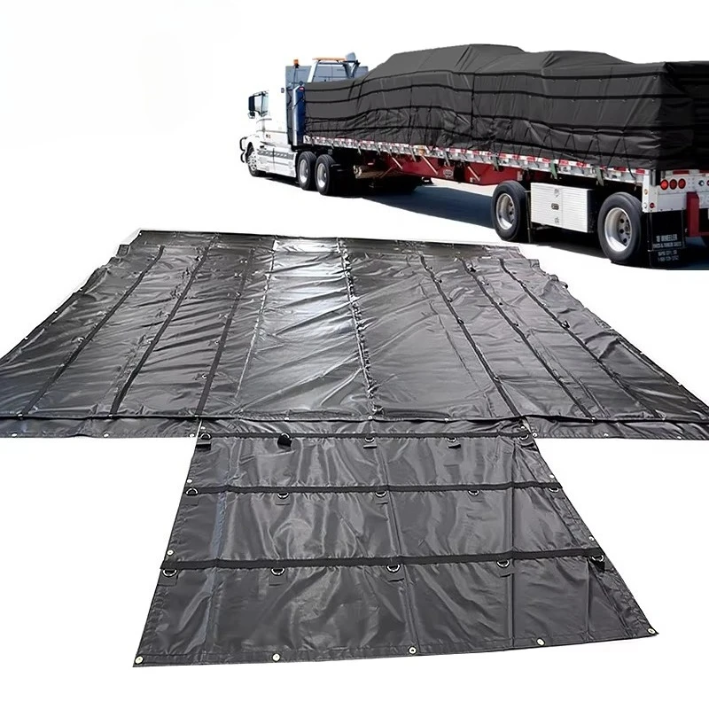 Factory Wholesale 14oz 18oz RipSTOP Flatbed Semi Truck Lumber Tarp with 8' Drops 1PC 2PC 3PC Custom Waterproof Tarpcustom
Factory Wholesale 14oz 18oz RipSTOP Flatbed Semi Truck Lumber Tarp with 8' Drops 1PC 2PC 3PC Custom Waterproof Tarpcustom