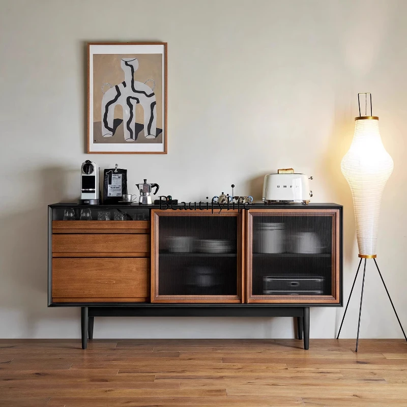 Medieval style dining side cabinet, living room home storage locker, modern simple and light luxury
Medieval style dining side cabinet, living room home storage locker, modern simple and light luxury