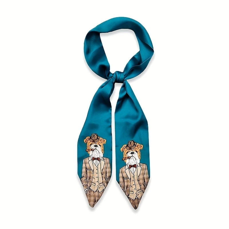Animal Scarf Bandana Women'S Spring Summer Korean Wrist Ribbon Long Style Bag Belt Headband New Versatile Neckerchief Hair Band
Animal Scarf Bandana Women'S Spring Summer Korean Wrist Ribbon Long Style Bag Belt Headband New Versatile Neckerchief Hair Band