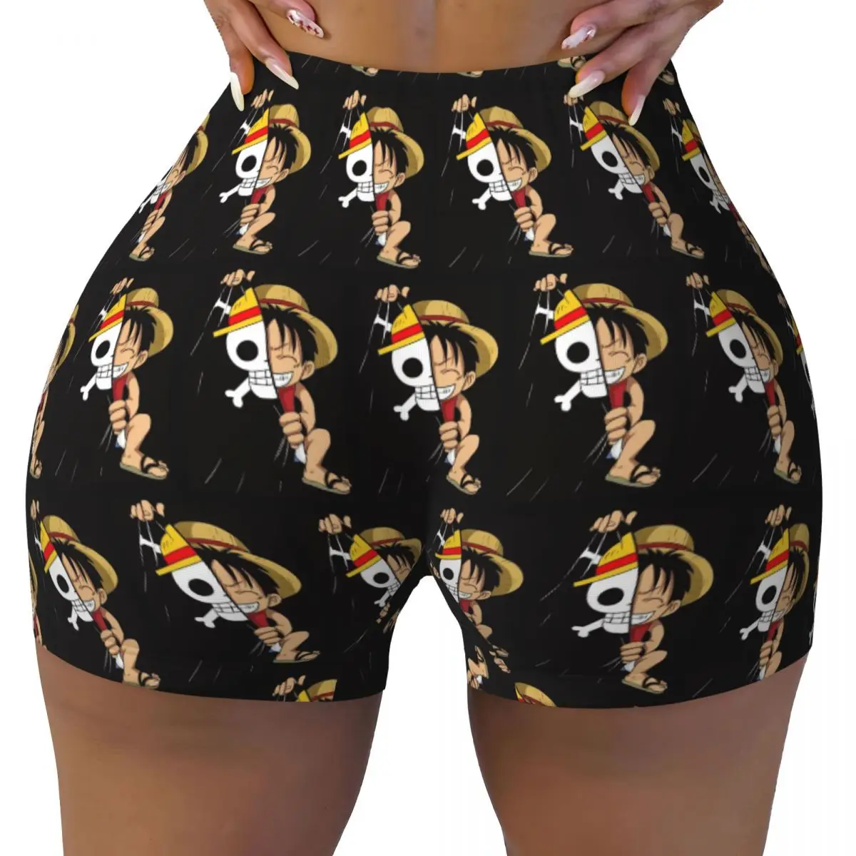 Custom One Pieces Cute Luffy Biker Running Gym Shorts for Women Straw Hat Pirates Athletic Workout Yoga Shorts
Custom One Pieces Cute Luffy Biker Running Gym Shorts for Women Straw Hat Pirates Athletic Workout Yoga Shorts