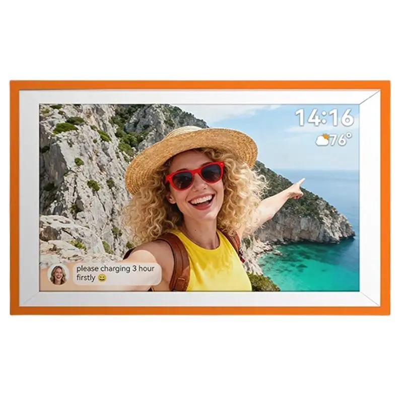 AA60-Digital Photo Frame 10.1" HD IPS Electronic LED Screen 1280X800, Supports Photo And Video Sharing 6 Hours, 32GB
AA60-Digital Photo Frame 10.1" HD IPS Electronic LED Screen 1280X800, Supports Photo And Video Sharing 6 Hours, 32GB