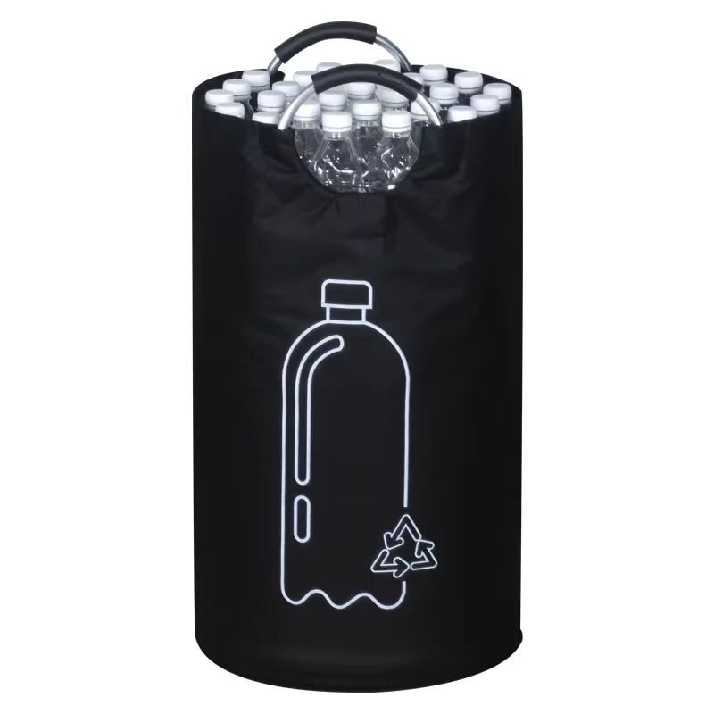 82L Folding Recycling Bin Large Capacity Empty Bottle Storage Basket With Aluminum Handle Wastewater Bottle Collection Container
82L Folding Recycling Bin Large Capacity Empty Bottle Storage Basket With Aluminum Handle Wastewater Bottle Collection Container